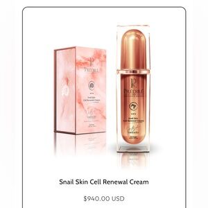 Snail Skin Cell Renewal Cream - Gold